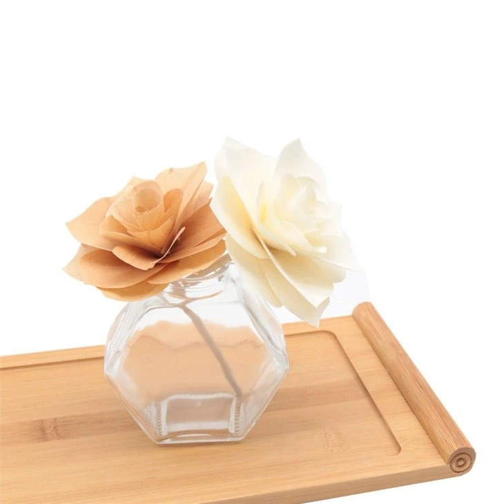 Custom Logo Handmade Wood Sola Flowers Aromatherapy Flower for Reed Diffuser Wholesale